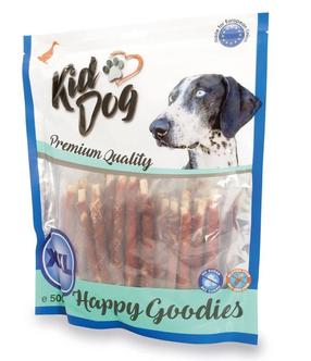 Gardums suņiem Happy Goodies Rolls, pīles gaļa, 0.5 kg