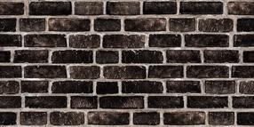 Seinapaneelid Black Wall, 100 cm x 50 cm x 0.3 cm