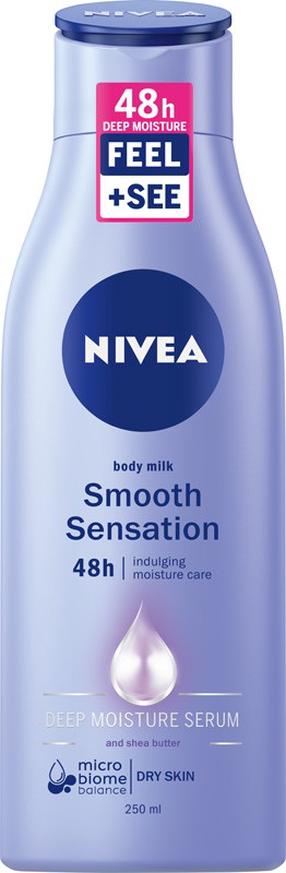 Kūno pienelis Nivea Smooth Sensation, 250 ml