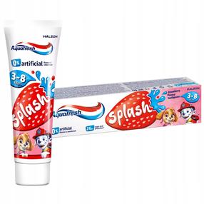 Zobu pasta Aquafresh Splash, zemeņu garša, 50 ml