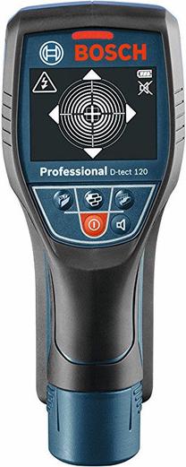 Multidetektorius Bosch D-tect 120 Wall / Floor Scanner