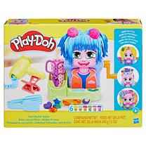 Kūrybinis modelino rinkinys Hasbro Play-Doh Hair Staylin' Salon F8807, įvairių spalvų