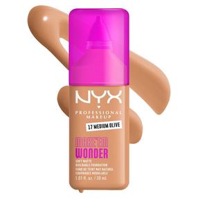 Жидкая основа для макияжа NYX Professional Makeup MakeEm Wonder, 17 medium olive, 30 мл
