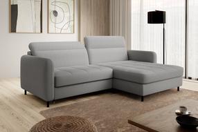 Kampinė sofa Gomsi Royal 04, pilka sp., dešininė, 160 x 228 cm x 100 cm