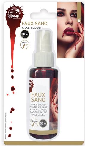 Mākslīgās asinis, aerosols (56 ml) P'tit Clown, sarkans