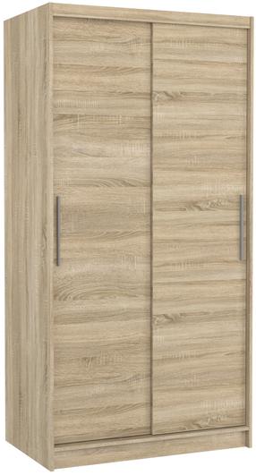 Riidekapp ADRK Asten, sonoma tamm v., 58 cm x 100 cm x 200 cm