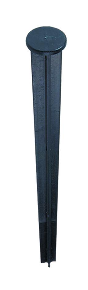 Kinnitusnael Garden Center Flexible Lawn Edge, 19 cm x 2 cm x 2 cm, must v., 16 tk