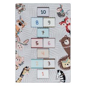 Kilimas vidaus Ayyildiz Play Hopscotch, pilka sp./įvairių spalvų, 230 cm x 160 cm