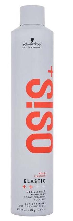 Plaukų lakas Schwarzkopf Professional OSiS+ Elastic Medium Hold, 500 ml