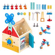 Žaislinis meistro įrankių rinkinys, - EcoToys HM261052