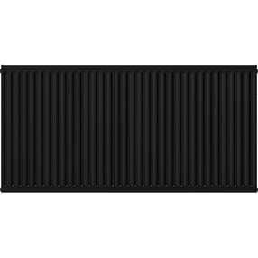 Radiatorius Mexen C22, 200 cm x 40 cm, šoninio pajungimo, 1422 W, juoda sp.