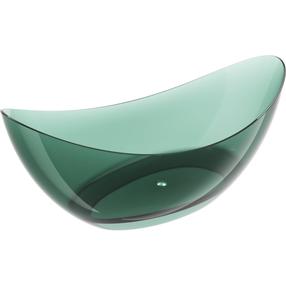 Vanna, brīvi novietots Mexen Vea, 180 cm x 80 cm x 75 cm, ovāla, teal transparent krās.
