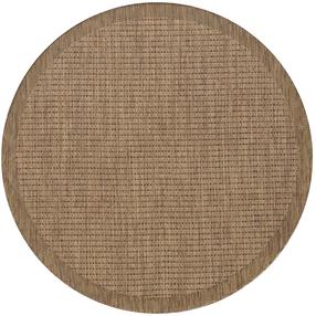 Kilimas lauko terasoms Ayyildiz Giza 1410, ruda sp., 160 cm x 160 cm