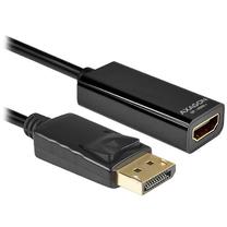 Adapteris Axagon Display port male, HDMI female, 0.25 m, melna krās.