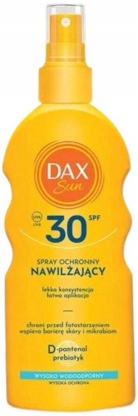 Izsmidzināms līdzeklis iedeguma kopšanai ķermenim Dax Sun Moisturizing SPF30, 200 ml