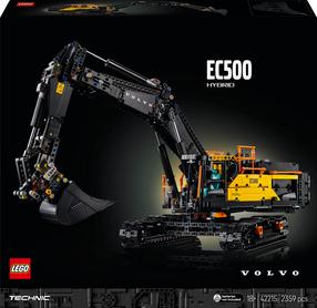 Konstruktors LEGO® Technic Volvo EC500 Hybrid ekskavators 42215, 2359 gab.