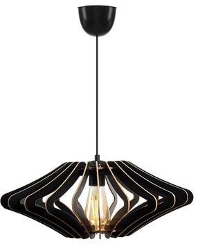 Šviestuvas kabinamas Opviq 173-T 390FLH1563, E27, 1 x 60 W, juoda sp. / juoda sp.