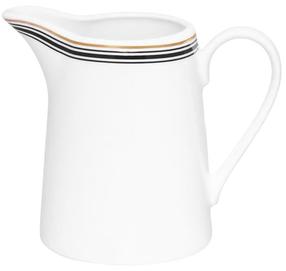 Katliņš pienam Ambition Art Deco, 300 ml, 8 cm x 12.5 cm x 10.7 cm, zelta krās./balta krās./melna krās., porcelāna