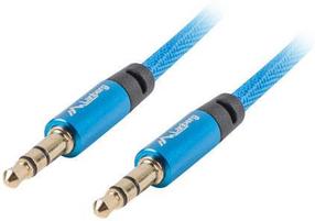 Juhe Lanberg Premium Audio Cable Mini Jack 3.5mm 3.5 mm male, 3.5 mm male, 2 m, sinine v.