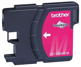 Tintes printera kasetne Brother LC1100HYM, violeta krās.