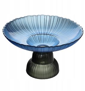 Servēšanas stends Mondex Daz Glass, Ø 24 cm, zila krās./zaļa krās., stikls