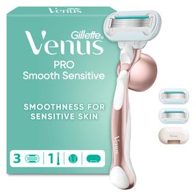 Gillette Venus Sensitive Rose Gold Skuveklis + Asmeni 3 gab