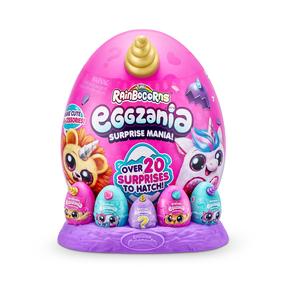Фигурка-игрушка Rainbocorns Eggzania, многоцветный/(цвет/дизайн выбирается случайным образом)