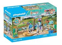 Konstruktorius Playmobil Horses Of Waterfall Šiuolaikinė Jodinėjimo Mokykla 71637