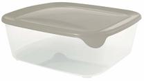 Dėžutė maistui Curver Fresh & Go 0800562W07, 2.9 l, 23 cm x 23 cm, rusva sp.