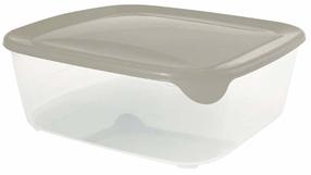 Dėžutė maistui Curver Fresh & Go 0800562W07, 2.9 l, 23 cm x 23 cm, rusva sp.