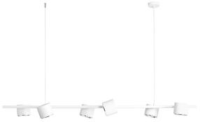 Lampa karināms Aldex Bot 6, GU10, 6, balta krās. / balta krās., 11.5 x 11.5 cm