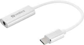 Адаптер Sandberg USB-C Audio 3.5 mm, USB-C