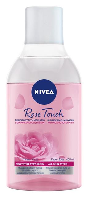 Мицеллярная вода Nivea Rose Touch, 400 мл