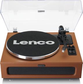 Plašu atskaņotājs Lenco LS-430BN, brūna krās., 50 W