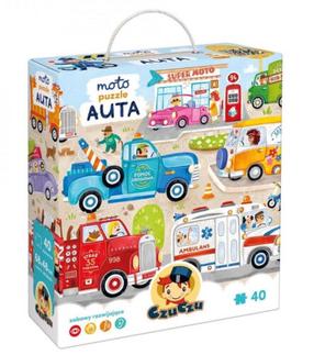 Пазл CzuCzu Cars 2283, 48 см x 68 см, 40 шт., многоцветный