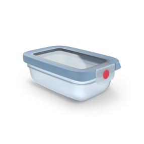 Dėžutė maistui Tefal ONECLICK 3110601791, 0.5 l, 17.49 cm x 11.71 cm, mėlyna sp.