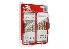 Grąžtų komplektas Skil 2610S00918, medienai/plienui/plastikas, hss, tiesus, 1.5 mm x 25 cm