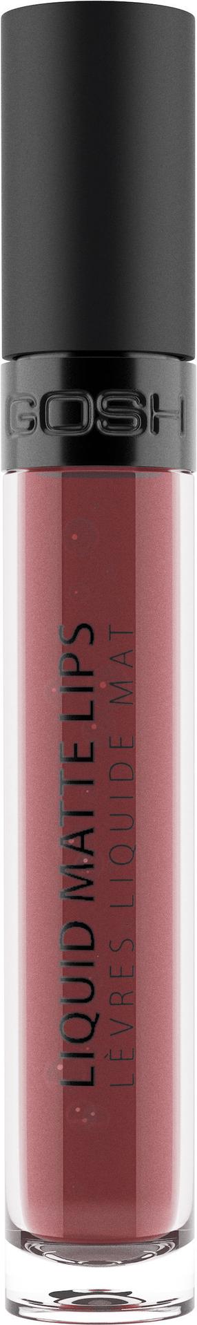 Губная помада Gosh Liquid Matte Lips, 4 мл, 11 go naked