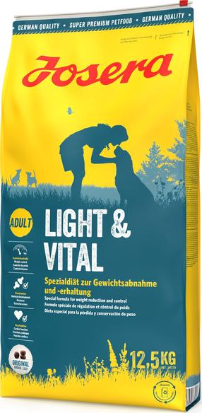 Сухой корм для собак Josera Light & Vital, мясо птицы, 12.5 кг