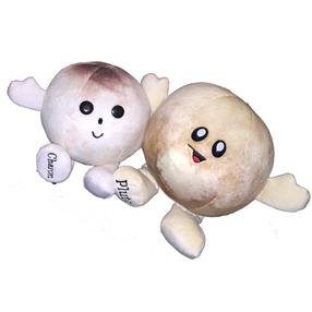 Pliušinis žaislas planetos Celestial Buddies Planety, balta sp./šviesiai ruda sp., 18 cm, 2 vnt.