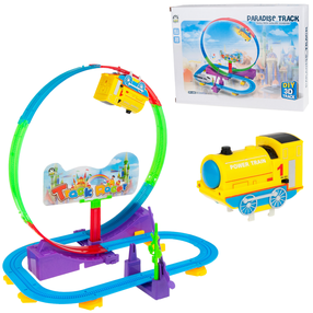 Игрушечный поезд с рельсами Paradise Track, многоцветный