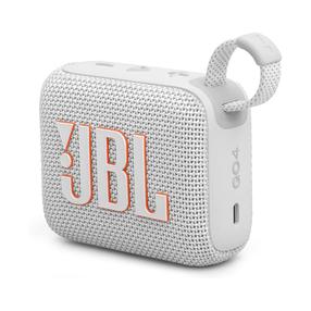 Bezvadu skaļrunis JBL GO 4, balta krās., 4.2 W