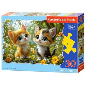 Dėlionė Castorland Cute Kittens, 23 cm x 32 cm, 30 vnt.