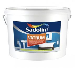 Lateksa krāsas Sadolin Vatrum 40, balts krās., 5 l
