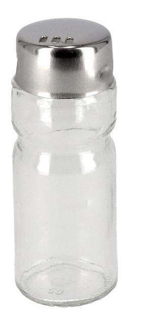 Sālstrauks Kitchen&GO, caurspīdīga krās./sudraba krās., 35 ml, 3 cmx3 cm