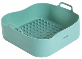 Silikoninis įdėklas karšto oro gruzdintuvei Homla Easy Cook Basic, žalia, 21.5 cm x 21.5 cm