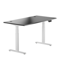 Datorgalds regulējams augstums Up Up Thor B-57051PT/W-D32-80M, 150 cm x 75 cm, 62 - 128 cm, balta krās./melna krās./pelēka krās.