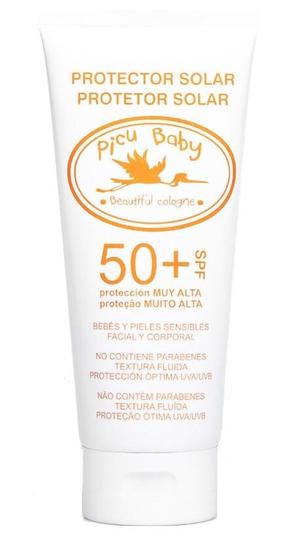 Līdzeklis iedeguma kopšanai saules aizsardzībai Picu Baby SPF50+, 100 ml