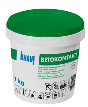 Neįgeriančių mineralinių paviršių gruntas Knauf Betokontakt, 1 kg (DE)