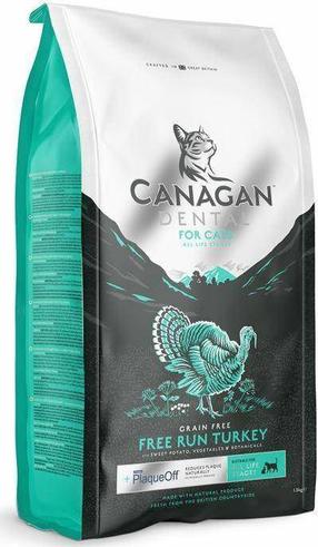 Sausā kaķu barība Canagan Free Run Turkey, tītara gaļa, 1.5 kg